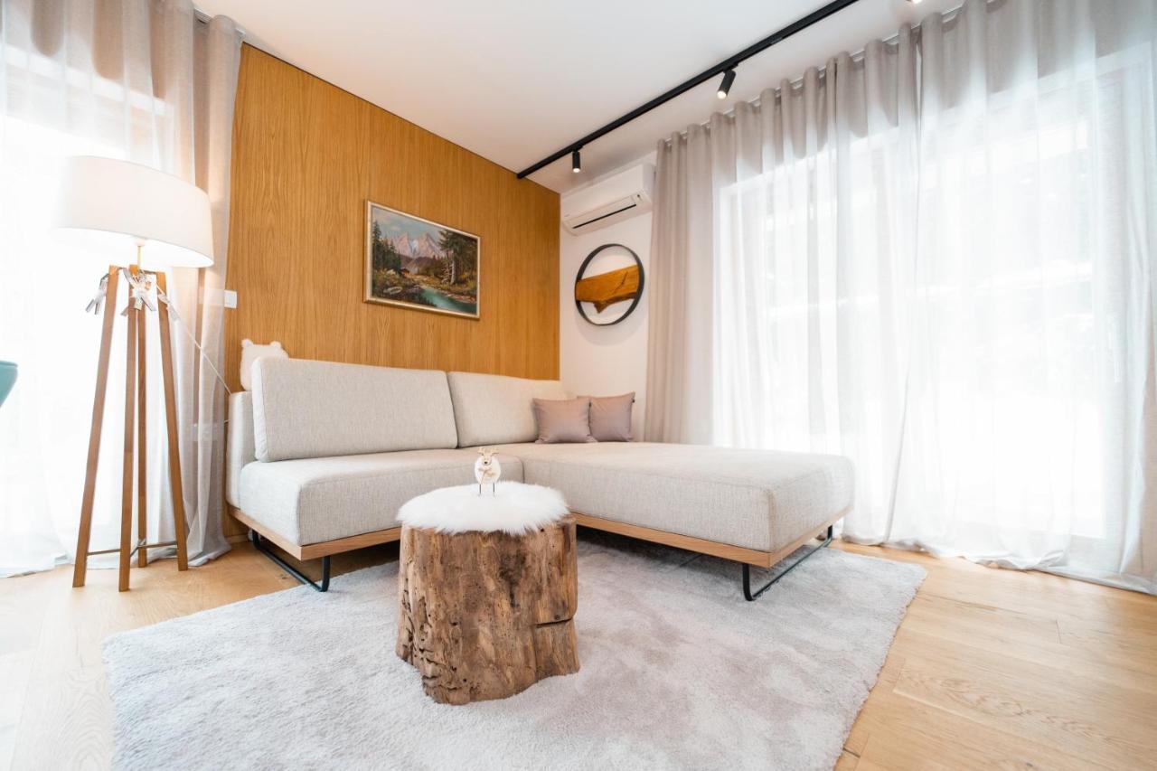 Bor In Bor Luxury Apartment With Sauna & Garden - Кранска гора Екстериор снимка